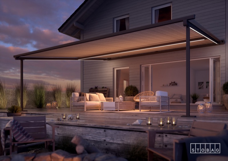 Pergola Markise Bild